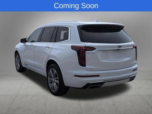 Crystal White Tri-Coat 2024 Cadillac XT6 Premium Luxury AWD