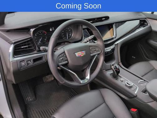 Crystal White Tri-Coat 2023 Cadillac XT6 Premium Luxury AWD