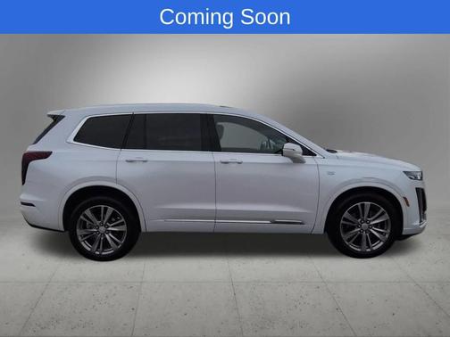 Crystal White Tri-Coat 2023 Cadillac XT6 Premium Luxury AWD