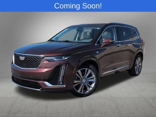 Rosewood Metallic 2023 Cadillac XT6 Premium Luxury AWD