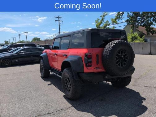 Orange 2022 Ford Bronco Raptor