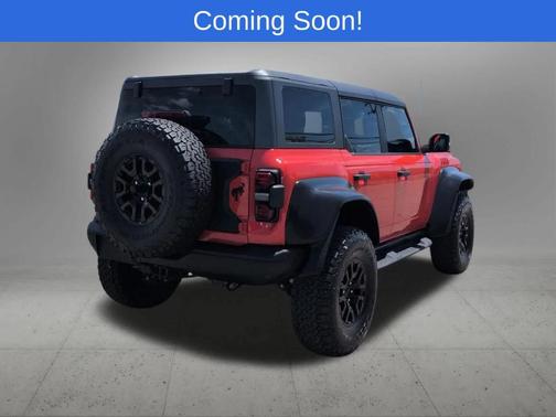 Orange 2022 Ford Bronco Raptor