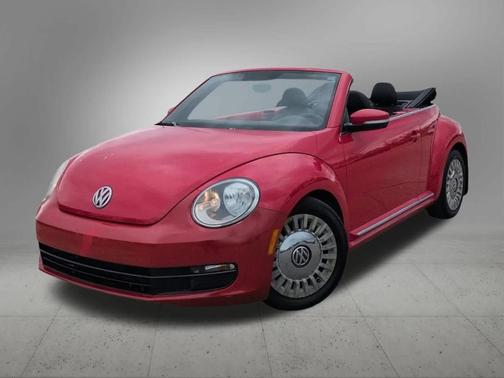 Red 2015 Volkswagen Beetle 1.8T