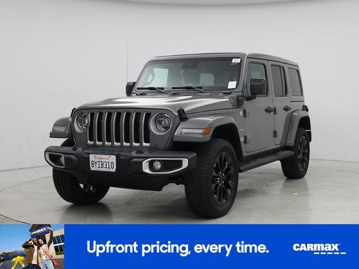 Gray 2021 Jeep Wrangler Unlimited 4xe Unlimited Sahara