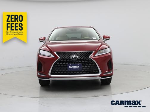 Red 2020 Lexus RX 350 L