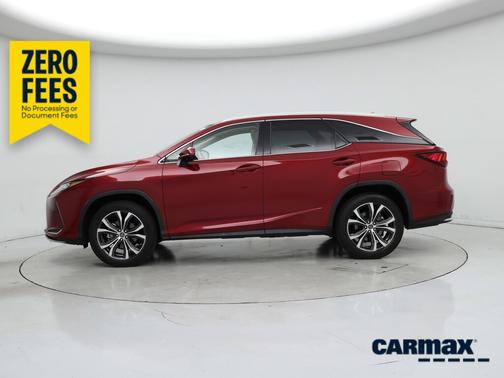 Red 2020 Lexus RX 350 L