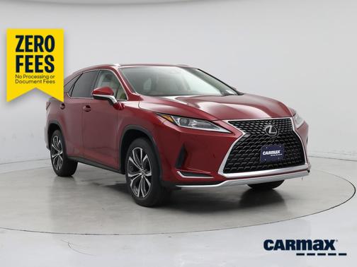 Red 2020 Lexus RX 350 L