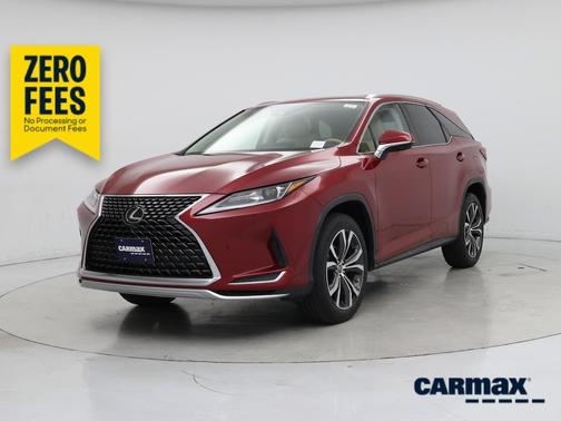 Red 2020 Lexus RX 350 L