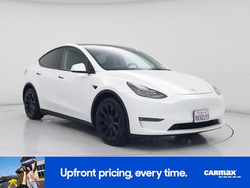 White 2021 Tesla Model Y Long Range