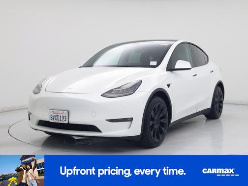 White 2021 Tesla Model Y Long Range