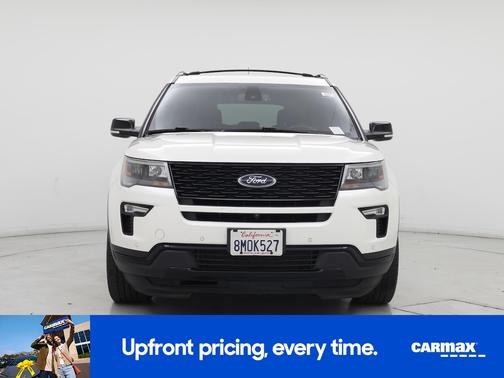 White 2019 Ford Explorer Sport
