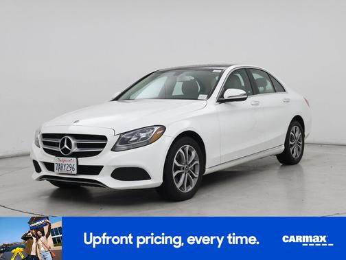 White 2017 Mercedes-Benz C-Class