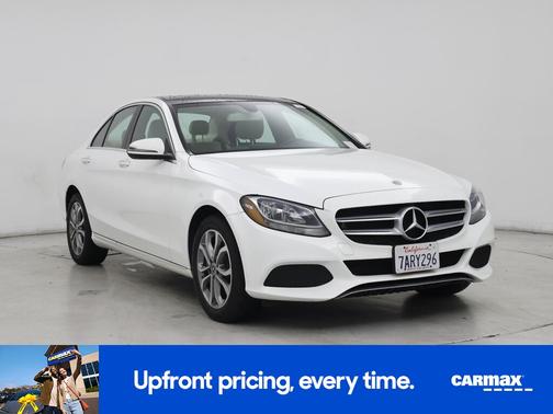 White 2017 Mercedes-Benz C-Class