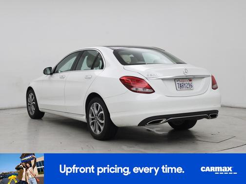 White 2017 Mercedes-Benz C-Class