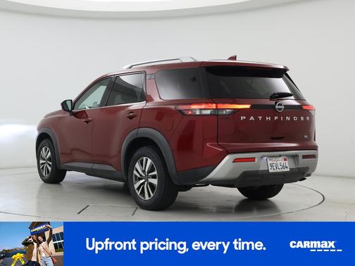 Red 2023 Nissan Pathfinder SL