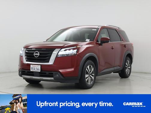 Red 2023 Nissan Pathfinder SL
