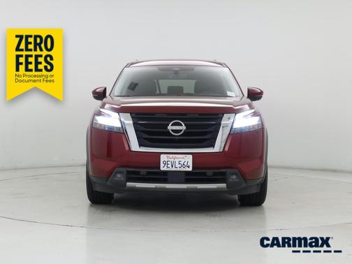 Red 2023 Nissan Pathfinder SL