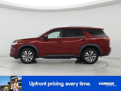 Red 2023 Nissan Pathfinder SL