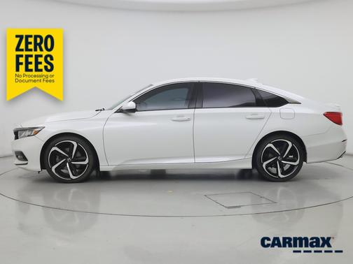 White 2019 Honda Accord Sport