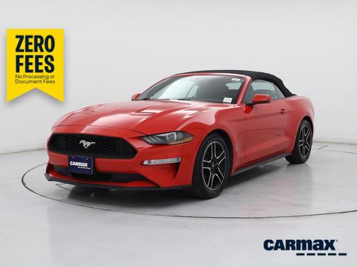 Red 2019 Ford Mustang Ecoboost Premium