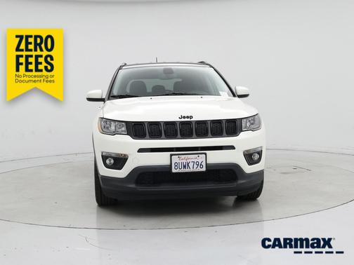 White 2021 Jeep Compass Altitude