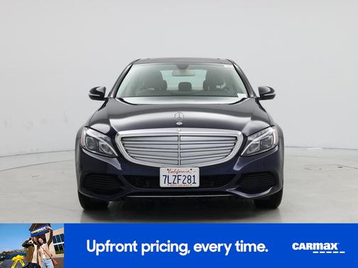 Blue 2015 Mercedes-Benz C-Class