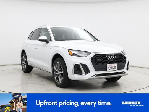 White 2023 Audi Q5 S-Line Premium Plus