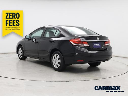 Black 2015 Honda Civic LX