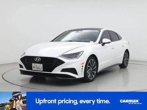 White 2023 Hyundai SONATA Limited