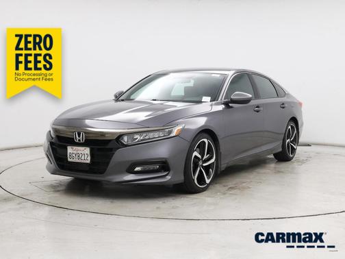 Gray 2019 Honda Accord Sport