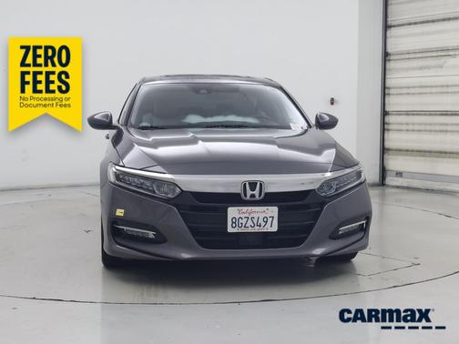 Gray 2018 Honda Accord Hybrid EX