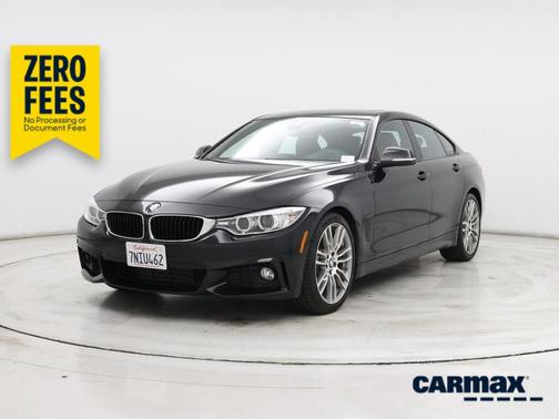 Black 2016 BMW 428 I Gran Coupe