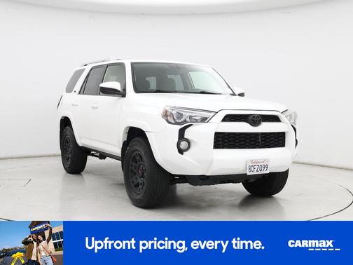 White 2017 Toyota 4Runner SR5
