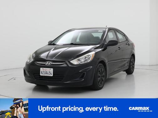 Black 2016 Hyundai Accent SE