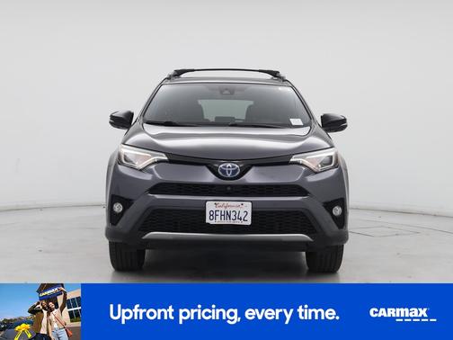 Gray 2018 Toyota RAV4 Hybrid SE