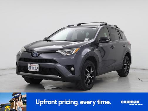 Gray 2018 Toyota RAV4 Hybrid SE