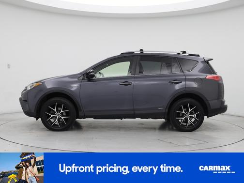 Gray 2018 Toyota RAV4 Hybrid SE