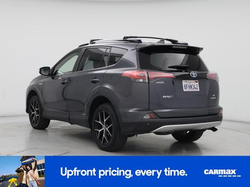Gray 2018 Toyota RAV4 Hybrid SE