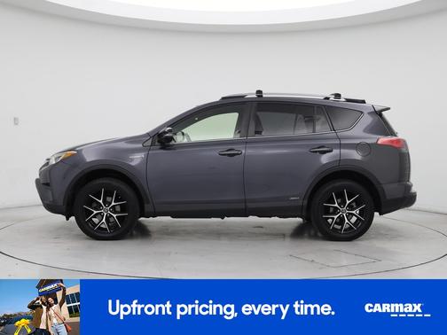 Gray 2018 Toyota RAV4 Hybrid SE