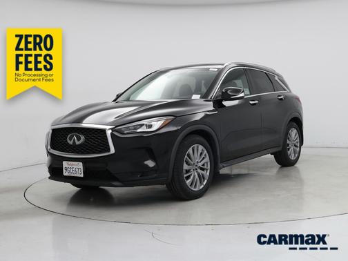 Black 2023 INFINITI QX50 Luxe