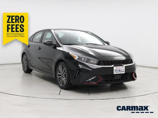 Black 2023 Kia Forte GT-Line