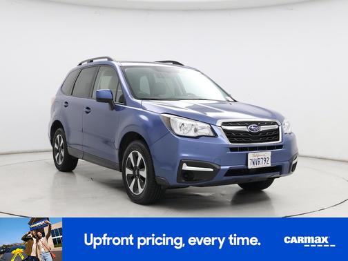 Blue 2017 Subaru Forester 2.5I Premium