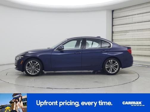 Blue 2017 BMW 330 I