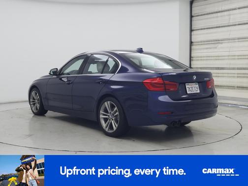 Blue 2017 BMW 330 I