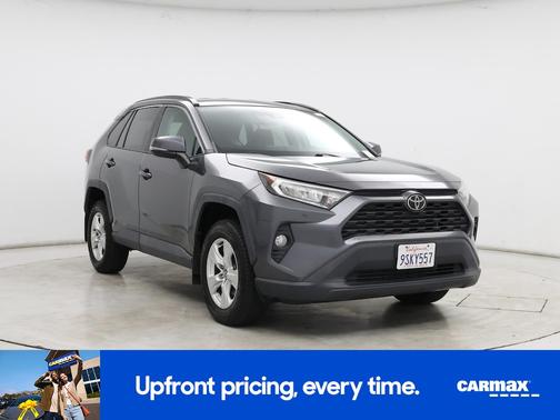 Gray 2021 Toyota RAV4 XLE