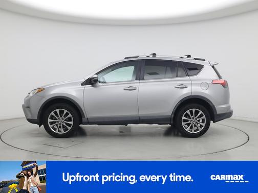 Silver 2016 Toyota RAV4 Limited