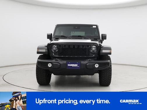 Black 2025 Jeep Wrangler 4xe Willy's