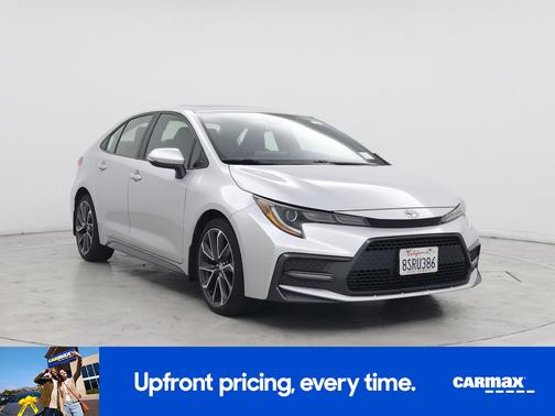 Silver 2021 Toyota Corolla SE