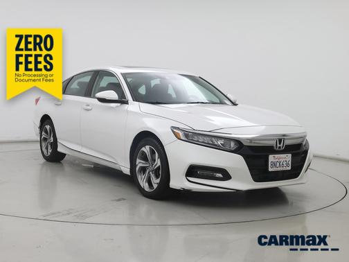 White 2020 Honda Accord EX-L