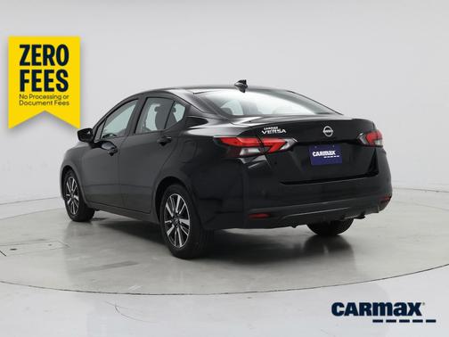 Black 2025 Nissan Versa SV
